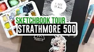 World Watercolor Month 2017 + Strathmore Art Journal review