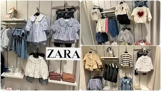 ZARA kids girls clothes new collection February 2024
