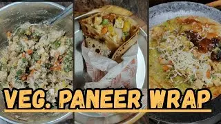 Заверните: полезные овощные роллы с паниром #vegpaneerrecipe #paneerwrap #rotiwrap #food #wrap @M...