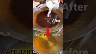 Amazing! This method of removing oil residue is great #dramaticmoment