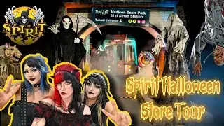 GOTH GIRLS GO TO SPIRIT HALLOWEEN 🎃 STORE TOUR 🎃 2025  