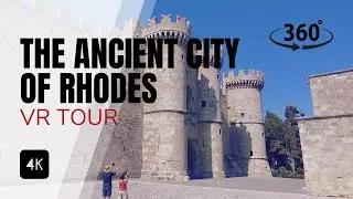 Rhodes, Greece in 360° | Virtual Tour Through the Medieval Old Town