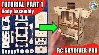 How To Build your RC Skydiver Pro | Tutorial Part 1 : Body Assembly | RC Plane & Hobby