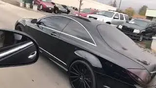 Mercedes cl550 on 22s