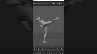 Character Animation Kick Combo