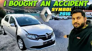 BUYING ACCIDENT CARS IN KSA 2025 | I BOUGHT ACCIDENT RENAULT SYMBOL 2016 FOR 7K | PART 1 FOR REPAIR