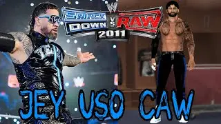 WWE SvR 2011 Jey Uso CAW PSP