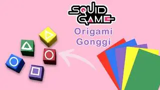 Origami Squid Game Challenge | Paper Gonggi Magic!