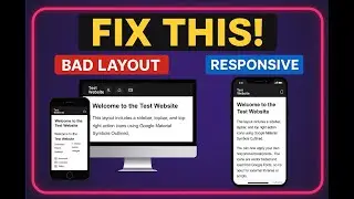 Responsive Design vs Unresponsive – Web Dev Tips!