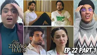 Indian Reaction to Meri Zindagi Hai Tu Episode 22 Part 1| Hania Aamir | Bilal Abbas Khan