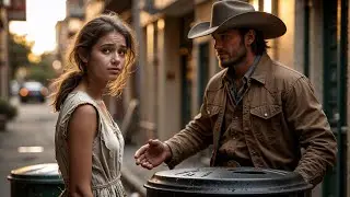 She Was Picking Through Garbage for Food, A Cowboy Invited Her to a Feast