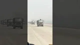 Army Convoy in heaven Kashmir