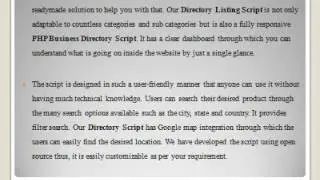 Directory Script, PHP Business Directory Script - i-Netsolution