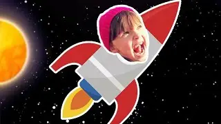 космическое приключение Эльки. встреча с 👽. TOTAL SPACE adventure.