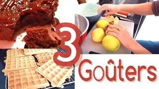 3 RECETTES DE GOÛTERS | Little Béné