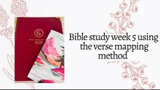 Bible study | Verse mapping using the illustrated Faith camp living hope devotional|