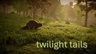 Twilight Tails | Одинокий енот в диком лесу | Обзор на игру