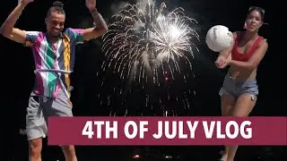 4TH OF JULY VLOG *Our first 4th of July together!* | Justus & Kayla