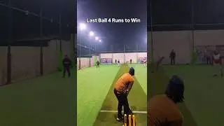 Last Ball Pe Chahiye 4 Runs! 🏏🔥 #Shorts #CricketLife #cricket
