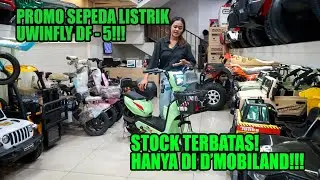 PROMO SEPEDA LISTRIK UWINFLY DF-5!!! STOCK TERBATAS HANYA DI D'MOBILAND!!!