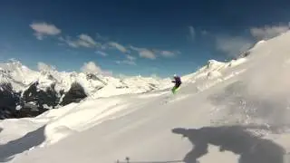 Skisurfers van Toule