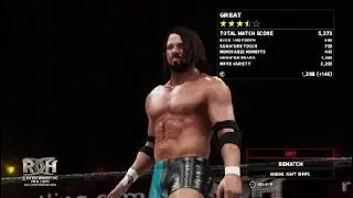 AJ Styles Vs Cedric Alexander (2/4)