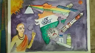 The Achievement of India in the field of Science and Technology. poster on Science and technology