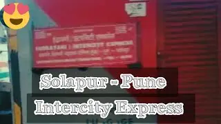 12170 Solapur - Pune Intercity Express Arrived Daund Junction #indianrailways