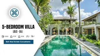 Amazing Investment Opportunity! 5-Bedroom Hideaway in central Ubud, Bali
