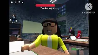 Roblox The Presentation Experience making teacher bald and laughing at her