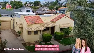 Living in North Park San Diego - 3521 Park Villa Drive
