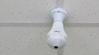 Unboxing the Security Light Bulb wifi and 4G 960p Camera