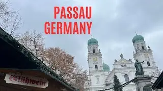 PASSAU - A Walking Tour of a German City where Three Rivers Come Together