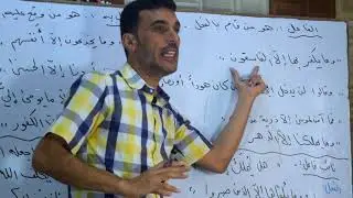 الاستثناء || الاستاذ امجد الصالحي || المحاضرة السادسة