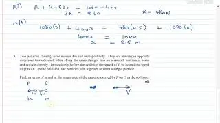 M1 IAL Edexcel Oct 2017