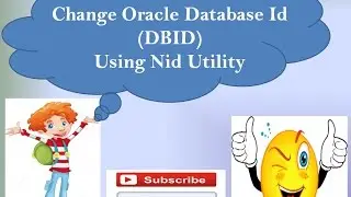 How to Change Oracle Database ID ( DBID ) using Nid Utility. /* Step By Step /*