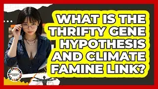 What Is The Thrifty Gene Hypothesis And Climate Famine Link? - Anthropology Insights