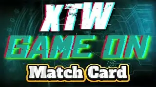 XTW PPV Event: Game On Match Card