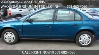 2002 Saturn S Series SL MANUAL - for sale in Auburn, NH 0303