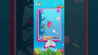 Stay Away From Big Fish #games #cuteanimal #kidsgames #princess #mermaid