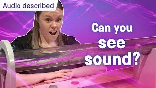 👀🎵 Can you see sound? | Audio described | Explainers explain | Wonderlab+