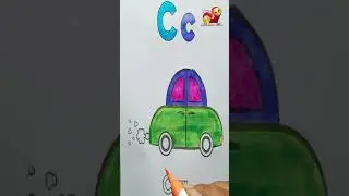 Car Coloring Pages  | Car Painting | Learn Coloring