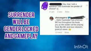 WILL SURRENDER BE GENDER LOCKED: MORE ABOUT THE GAMEPLAY:PLAY CHOICES:VIP :BDSM