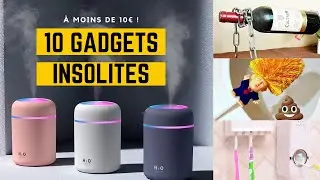 Top 10 des Gadgets PAS CHER et INSOLITE en 2021 ! -10&euro; !