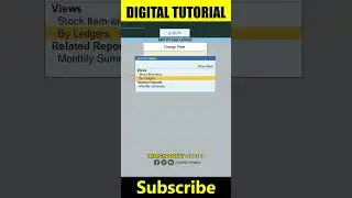 How to see item wise party wise sales report in Tally Prime @digitaltutorial425 #tally #tallyprime