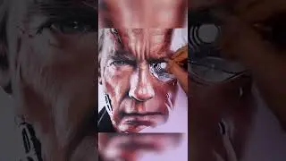 Terminator: Dark Fate&hellip;#viral #drawing #terminatordarkfate #arnoldschwarzenegger #art #drawing