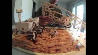 Mars Curiosity 3D Puzzle Timelapse
