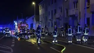 Kellerbrand - 18 Betroffene in Bonn-Limperich am 02.12.17 + O-Ton