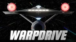 STAR TREK SNW ENTERPRISE 1701 WARPDRIVE / DEEP AMBIENT ENGINE NOISE, SONAR, BRIDGE / SCIFI ASMR