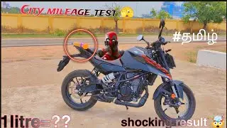 New duke250⚡|gen3|Mileage test 😯|shocking result 😱|in tamil|#motovlog #ktmofficial #duke250 #travel